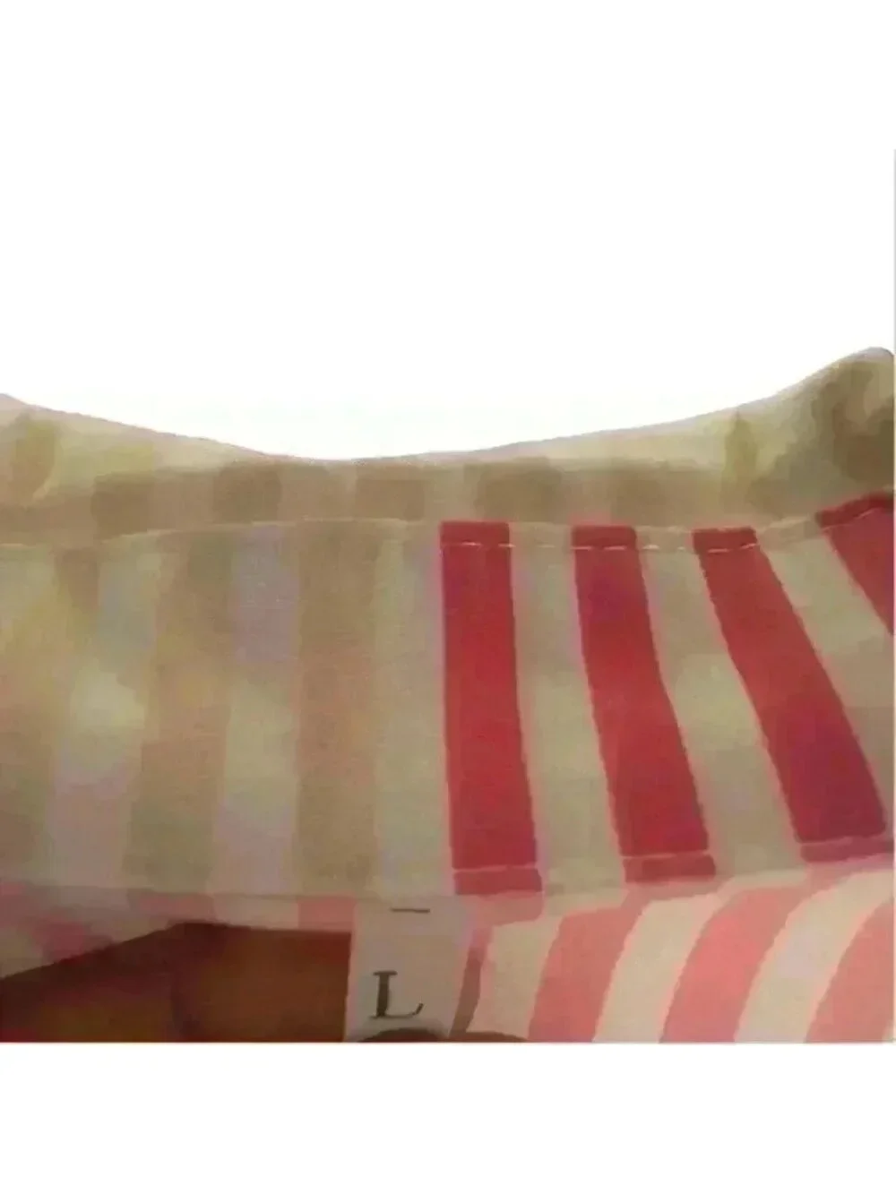 New Striped button down ladies Size large maxi curved hem dress